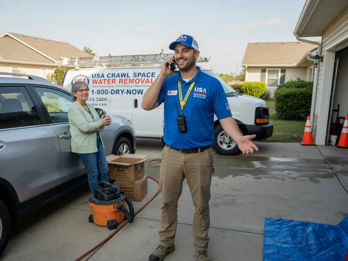 Crawl Space Water Removal Middlesex, NC FAQs